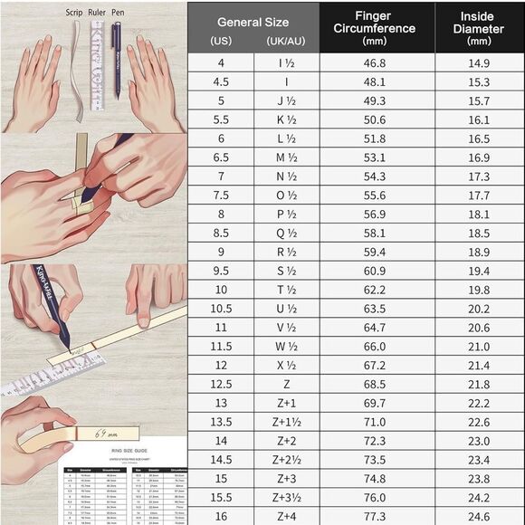 Men's Black and Silver Chain Ring - Picture 6 of 7